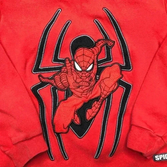 Spider-Man Red  & Black Pajamas Size XXS - Picture 4 of 16